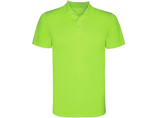 Polo deportivo manga corta infantil Monzha Roly transpirable Rojo detalle 32