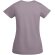 Camiseta mujer algodón orgánico Breda de Roly Lavanda detalle 29