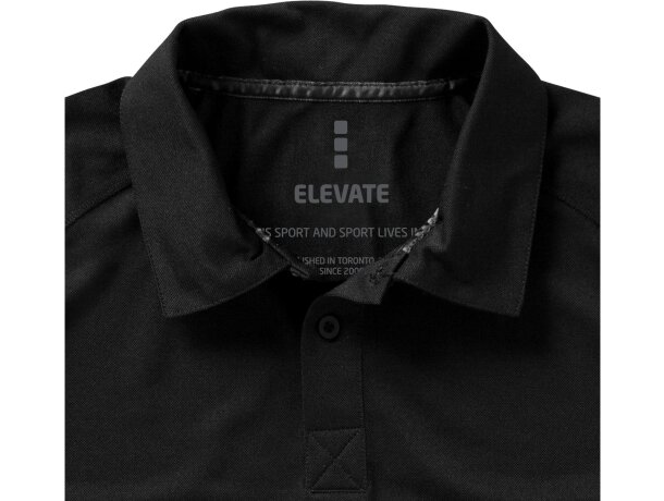Polo unisex manga corta ottawa de Elevate 220 gr con logo