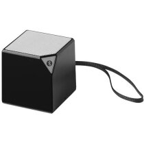 Altavoz bluetooth con micrófono personalizado negro intenso Altavoz bluetooth con micrófono personalizado negro intenso
