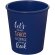 Vaso Americano Piccolo 100ml en plástico PP reciclable Azul detalle 7