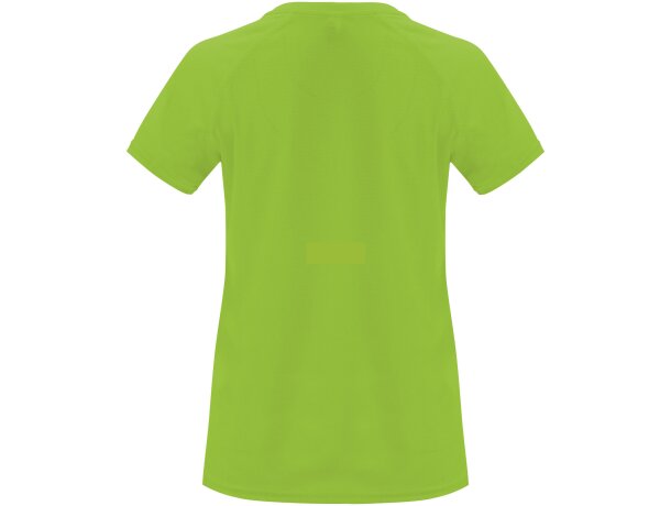 Camiseta deportiva manga corta mujer Bahrain Roly técnica Lima detalle 50