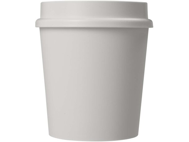 Vaso 200ml con tapa 360° Americano Switch Renew bioplástico Blanco marfil detalle 2