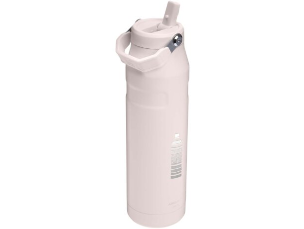 Botella agua Stanley IceFlow con pajita abatible 1,06 litros Rosa claro detalle 4