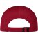 Gorra fit fresca de 6 paneles Rojo detalle 8