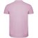 Polo manga corta hombre Star Roly 100% algodón piqué 200 g/m² Rosa claro detalle 70