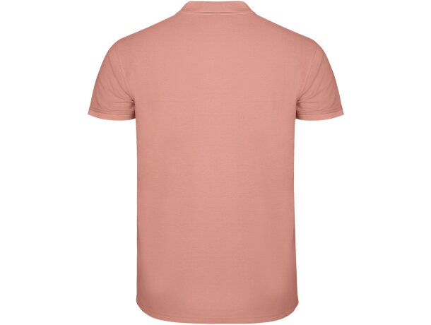Polo manga corta hombre Star Roly 100% algodón piqué 200 g/m² detalle 58