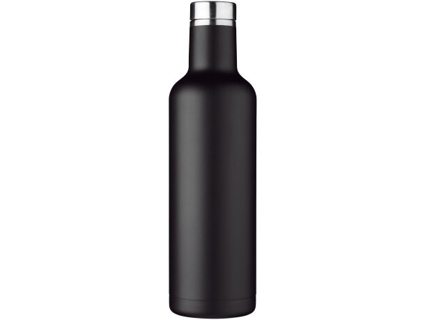 Botella de 750 ml con aislamiento de cobre al vacío Pinto Negro intenso detalle 2