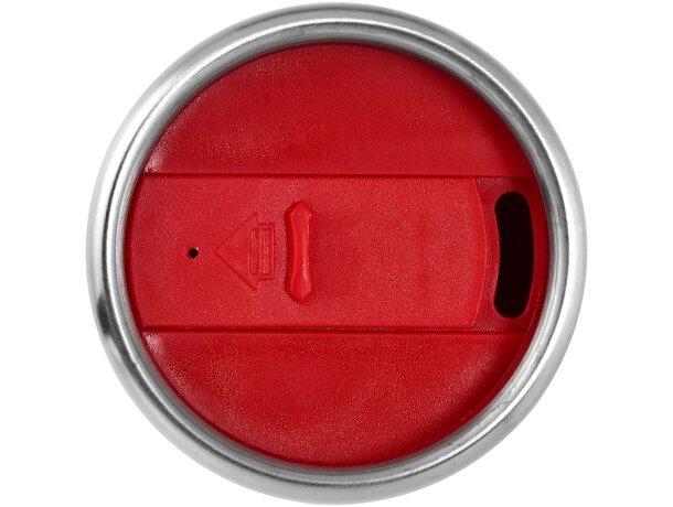 Vaso térmico Elwood con aislamiento de acero reciclado 410 ml Rojo detalle 10