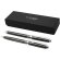 Set de bolígrafo y rollerball Rivulet Negro intenso detalle 1