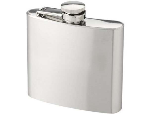 Petaca de acero para grabar personalizada plata Petaca de acero para grabar personalizada plata
