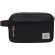Neceser de viaje reciclado Herschel Chapter con cremallera Negro intenso detalle 2