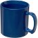 Taza plástico san 300ml con asa integrada personalizable Azul medio