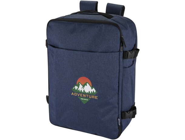Mochila viaje portátil 17 pulgadas Libra material reciclado GRS detalle 1