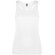 Camiseta deportiva sin mangas mujer Shura Roly cool fit Blanco