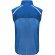 Chaleco running ligero unisex Jannu Roly transpirable Azul real detalle 6