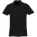 Polo de manga corta para hombre Helios Negro intenso