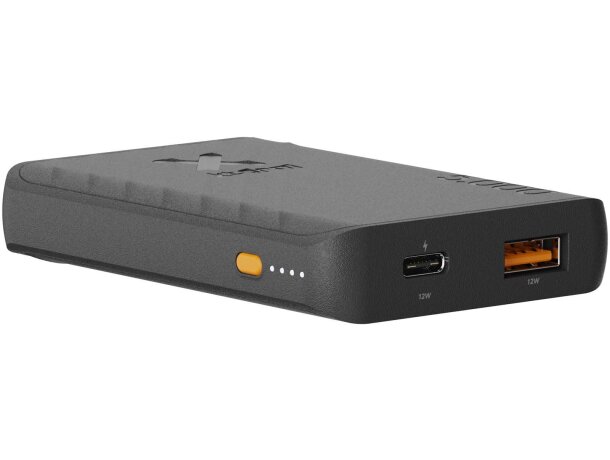 Batería externa carga rápida Xtorm Go2 5000mAh FastCharge Negro intenso detalle 5