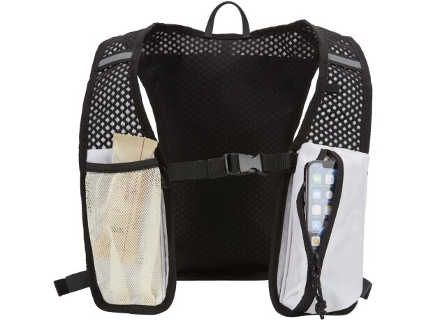 Chaleco running Nomad con mochila hidratación 5L reciclado detalle 13