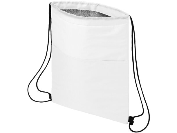Bolsa termica corporativa poliéster Oriole Blanco detalle 4