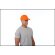 Gorra dividida en 6 paneles. Ideal para merchandising Blanco detalle 5