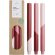 Set 3 velas diagonales Originalhome Eden de cera vegetal Rojo