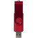 Memoria USB metálica Rotate 4GB con mecanismo rotativo Rojo detalle 10