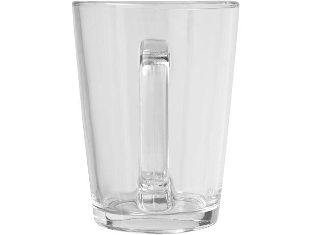 Set de 2 vasos de vidrio para té Zeni de 310ml Transparente detalle 1