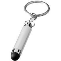 Llavero con puntero mini de aluminio personalizado plata Llavero con puntero mini de aluminio personalizado plata