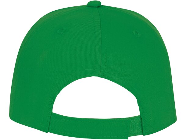 Gorra dividida en 6 paneles. Ideal para merchandising Verde helecho detalle 35