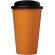 Vaso térmico Americano 350 ml con aislamiento de doble pared Naranja/negro intenso detalle 66