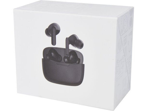 Auriculares inalámbricos Bluetooth Essos con emparejamiento auto Negro intenso detalle 11