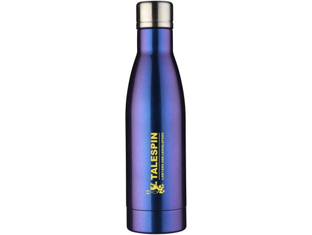 Botella de 500 ml con aislamiento de cobre al vacío Vasa Aurora Azul detalle 6