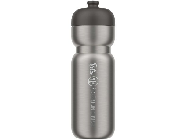 Bidón deportivo acero inoxidable Mepal Pull 800ml Negro intenso detalle 4