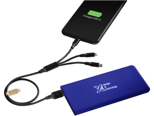 Batería externa SCX.design P15 retroiluminada 5000 mAh detalle 7