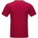 Camiseta orgánica manga corta hombre Azurite Rojo detalle 7