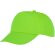 Gorra infantil de 5 paneles Feniks Kids Verde manzana