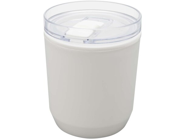 Vaso de doble pared Hudson 180ml plástico reciclado Azul marino detalle 25