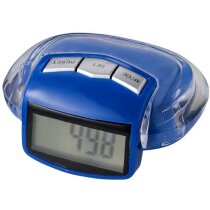 Podómetro para calorías, pasos y kms personalizado azul Podómetro para calorías, pasos y kms personalizado azul