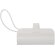 Batería externa Alnair 5000 mAh con plástico reciclado Blanco detalle 9