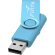 Memoria USB metálica Rotate 4GB con mecanismo rotativo Azul detalle 22