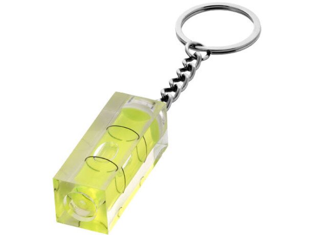 Llavero con nivel transparente Llavero con nivel transparente
