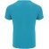 Camiseta deportiva infantil Bahrain Roly Azul turquesa detalle 14