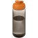 Bidón deportivo con tapa Flip de 600 ml H2O Active® Octave Tritan™ Carbón/naranja