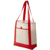 Bolsa con bolsillo delantero de ojal personalizada blanco roto Bolsa con bolsillo delantero de ojal personalizada blanco roto