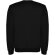 Sudadera cuello redondo unisex Clásica Roly personalizable Negro intenso detalle 7