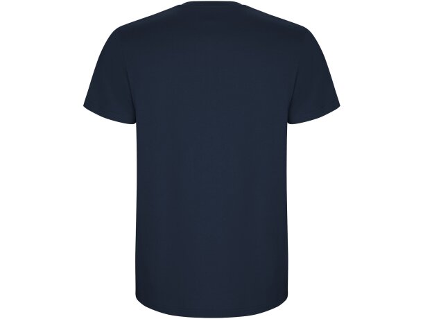Camiseta manga corta hombre Stafford Roly algodón 190 g/m² Azul marino detalle 102
