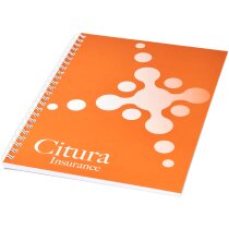 Libreta espiral personalizada A5 cubierta sintética 450g waterproof FSC
