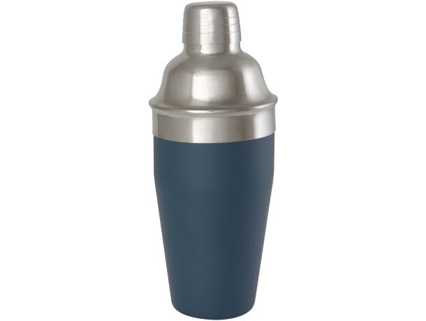 Coctelera acero inoxidable reciclado Gaudie con jigger Azul hielo detalle 20
