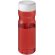 H2O Active® Base Bidón deportivo con tapa de rosca de 650 ml Rojo/blanco